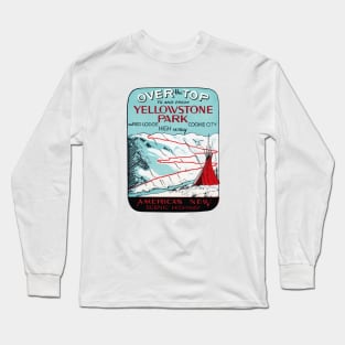 1936 Over the Top at Yellowstone Park Long Sleeve T-Shirt